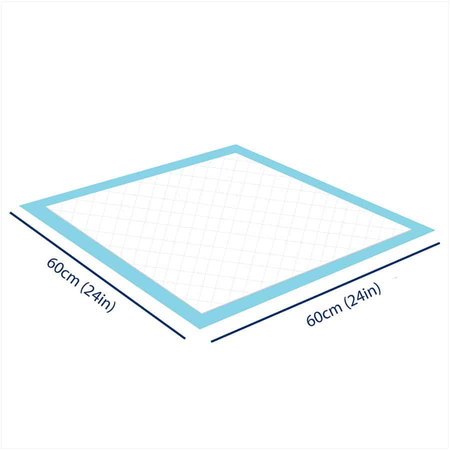 100 Tappetini Igienici 60×60 cm – Ultra assorbenti - immagine 5
